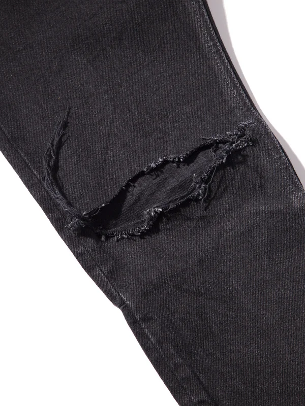 

2020 New Ripped Jeans zipper Retro Sports Jeans Breathable Fabrics Sports Style Pants Men Women Jeans Casual