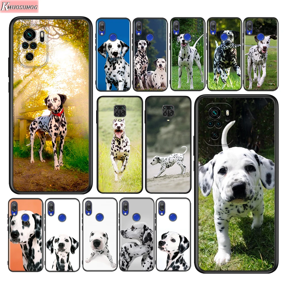 

Dalmatian Dog Animal Silicone Cover For Xiaomi Redmi Note 10 10S 9 9S Pro Max 9T 8T 8 7 6 5 Pro 5A Phone Case