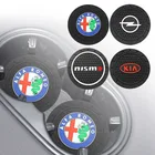 1 шт., автомобильный противоскользящий коврик для бутылки