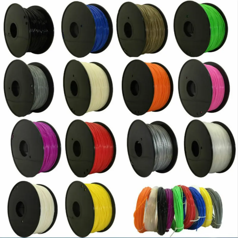 Plastic for 3d Pen /3D Printer Filament 1.75 1kg PLA /Rubber Printing Materials 8 kinds colours | Компьютеры и офис