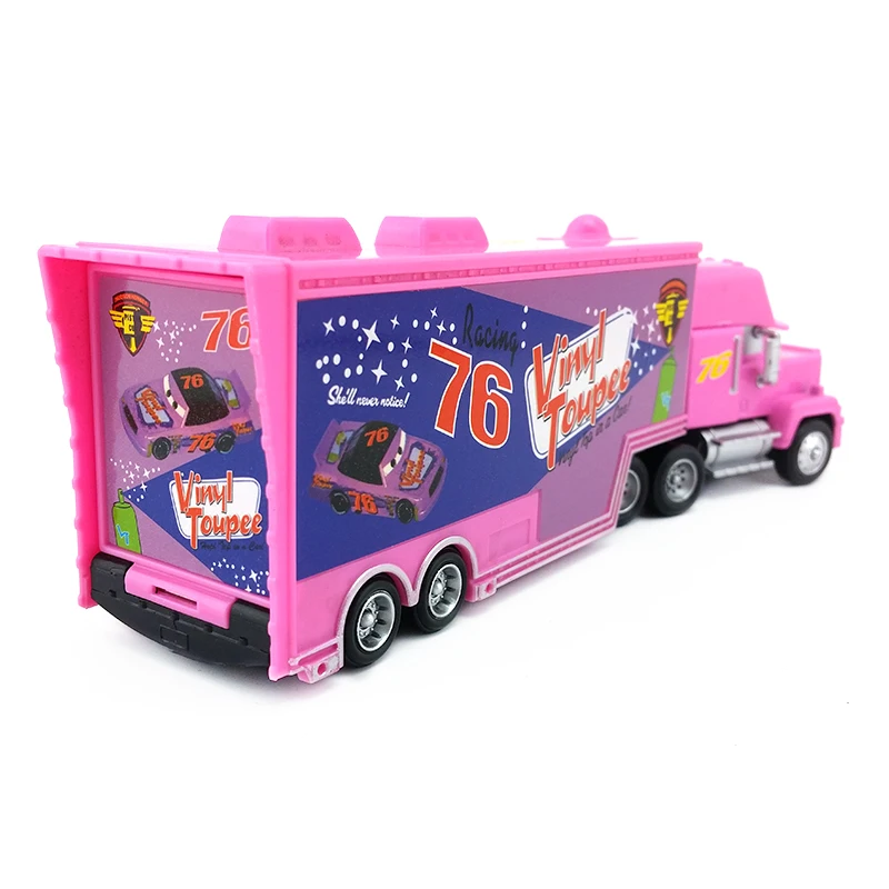 Disney Pixar Автомобили Мак дядя № 76 Винил накладки из искусственных волос грузовик 1:55