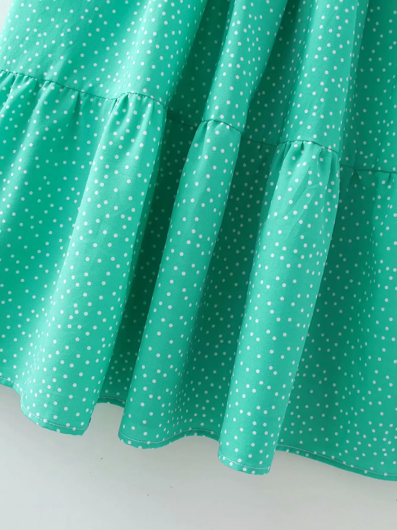 

Puff Sleeve Vintage dress womens Summer 2021 women's new short-sleeved stitching stretch elastic dress dress vestidos de mujer