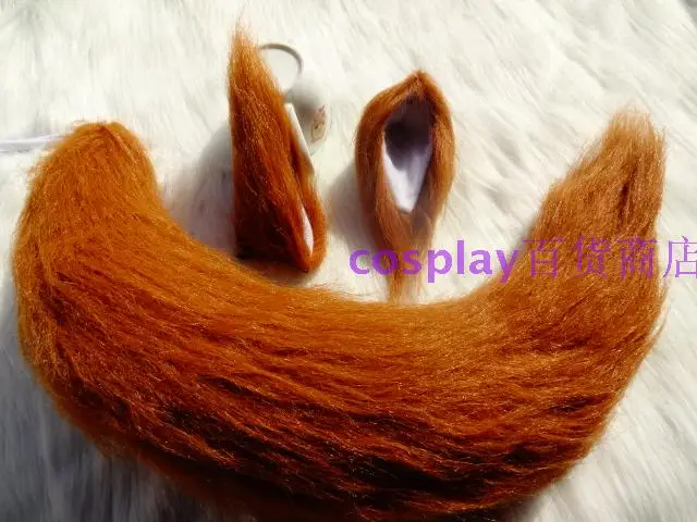 Книга друзей Нацумэ маленькие уши и хвост лисы волка универсальный дикий