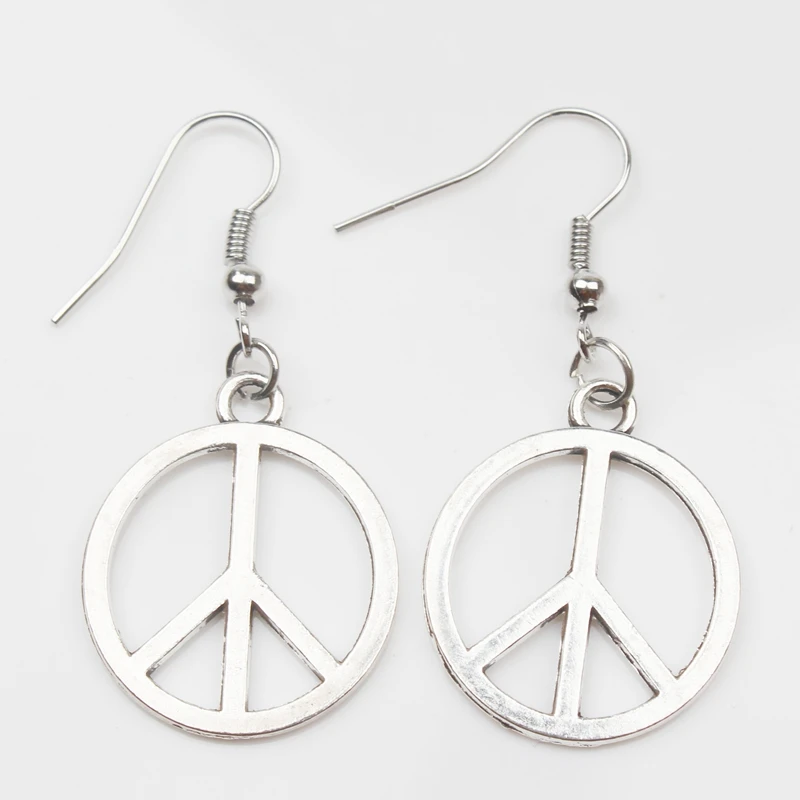 Гламурные женские изящные Винтажные серьги Креативные Круглые с сердечками