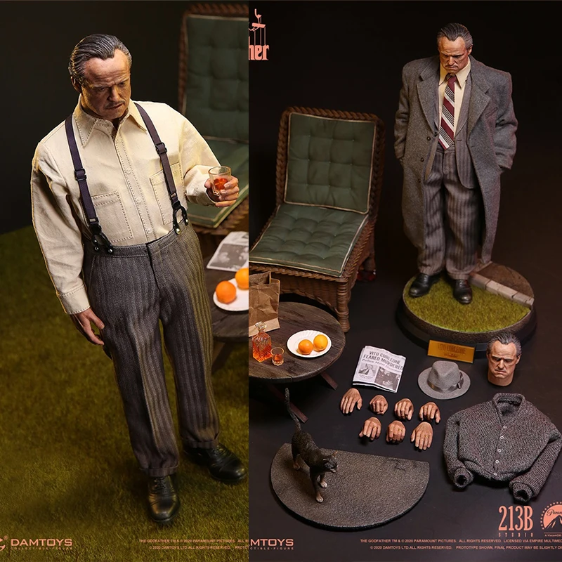 

Dms033 полный комплект 1/6 Мужская фигурка золотистого цвета версия крестного отца корлеона для подарочной коллекции