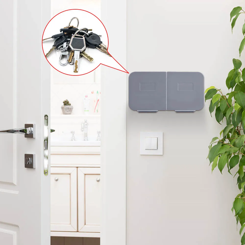 Органайзер для ванной комнаты пластиковый держатель ватных палочек настенный