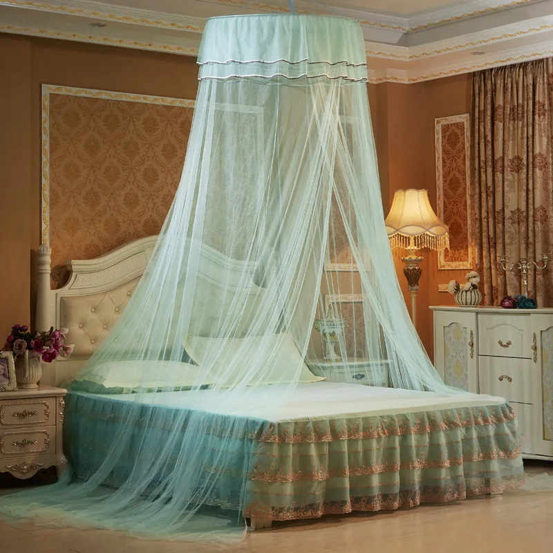 

Elegant Bed Dome Elegent House Netting Canopy Circular Malla De Round Bedding Net 2018 Zanzariera Baby Children