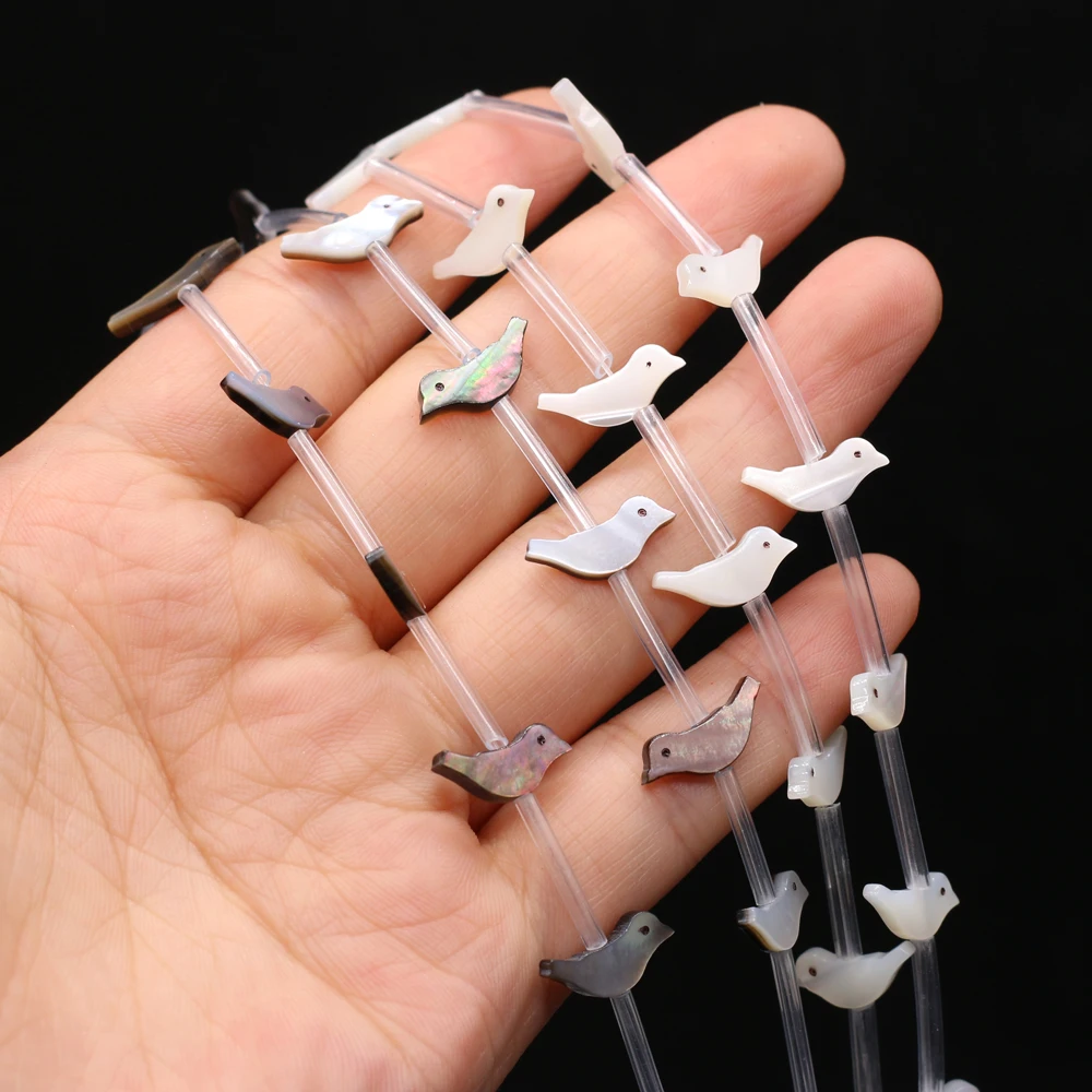 

10Pcs/20Pcs Natural Mother Of Pearl Seawater Shell Beads For Jewelry Making DIY Necklace Bracelet Earrings Ring Accessory