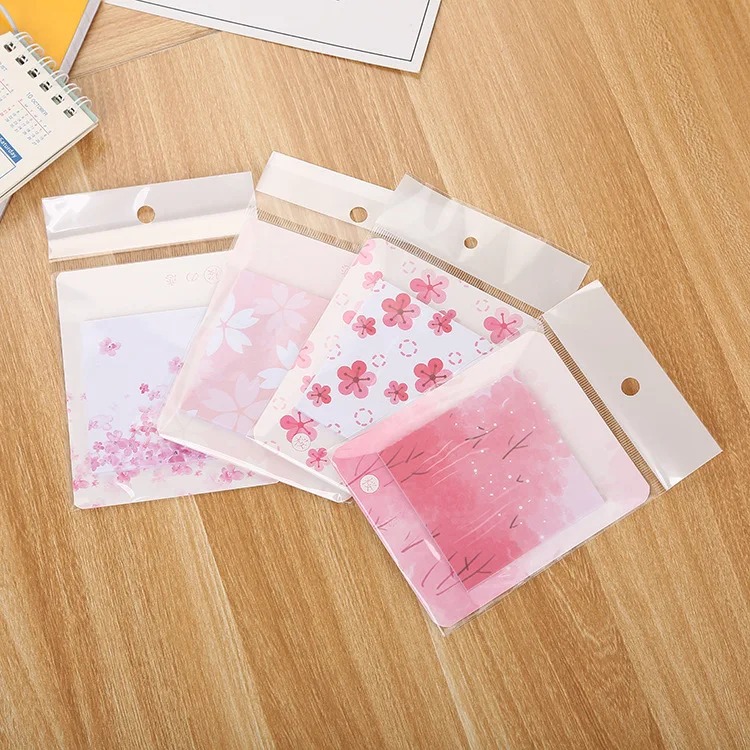Beautiful cherry blossom creative pink series 1 piece (30 pages) small label sticker student |