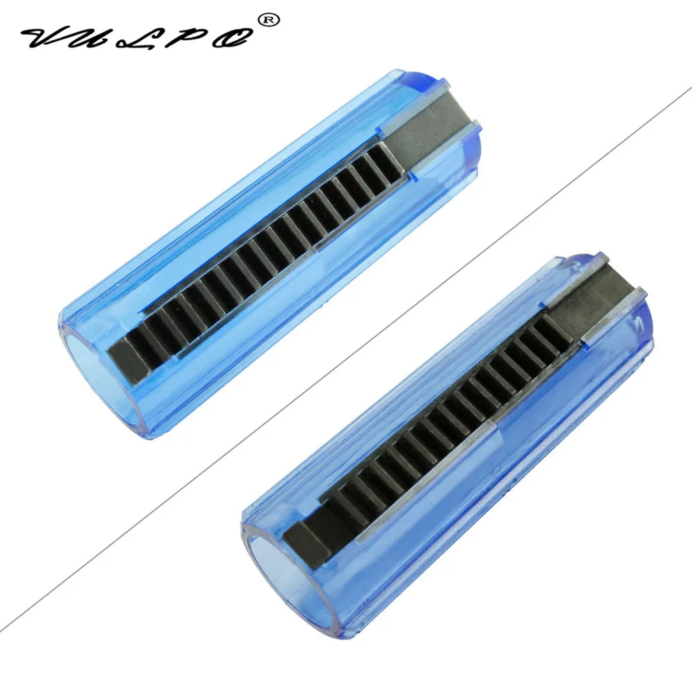 

VULPO Hunting Accessories 14/15 Steel Teeth Reinforced Polycarbonate Transparent Piston For Airsoft Ver.2/3 Gearbox