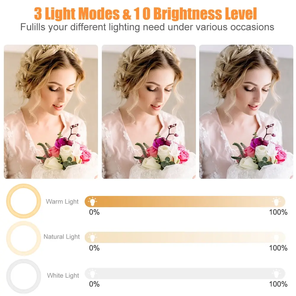 USB Selfie светодиодный кольцевой флэш-светильник портативная лампа для селфи