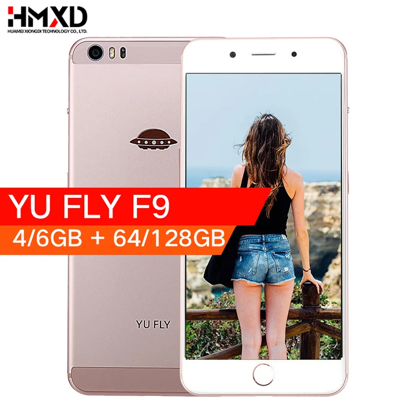 YU FLY F9 6 0 'ƈ K 2560x1440 экран 4 Гб 128 ГБ/64 ГБ восьмиядерный смартфон Snapdragon 653 4G TLE