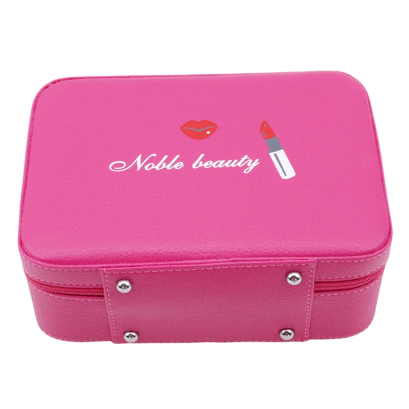 Новинка 2020 модный портативный косметический чехол из искусственной кожи сумка