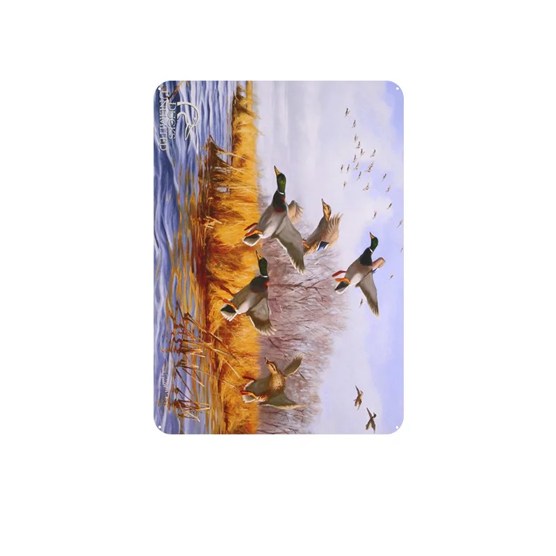

Retro metal painted decoration restaurant coffee milk tea shop to hang a picture background decoration frameless paintings