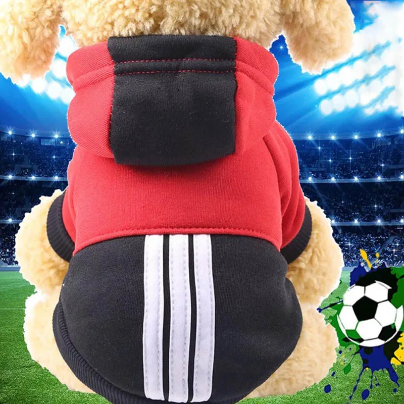 Мультяшная Одежда для собак зимнее теплое пальто куртка маленьких свитер