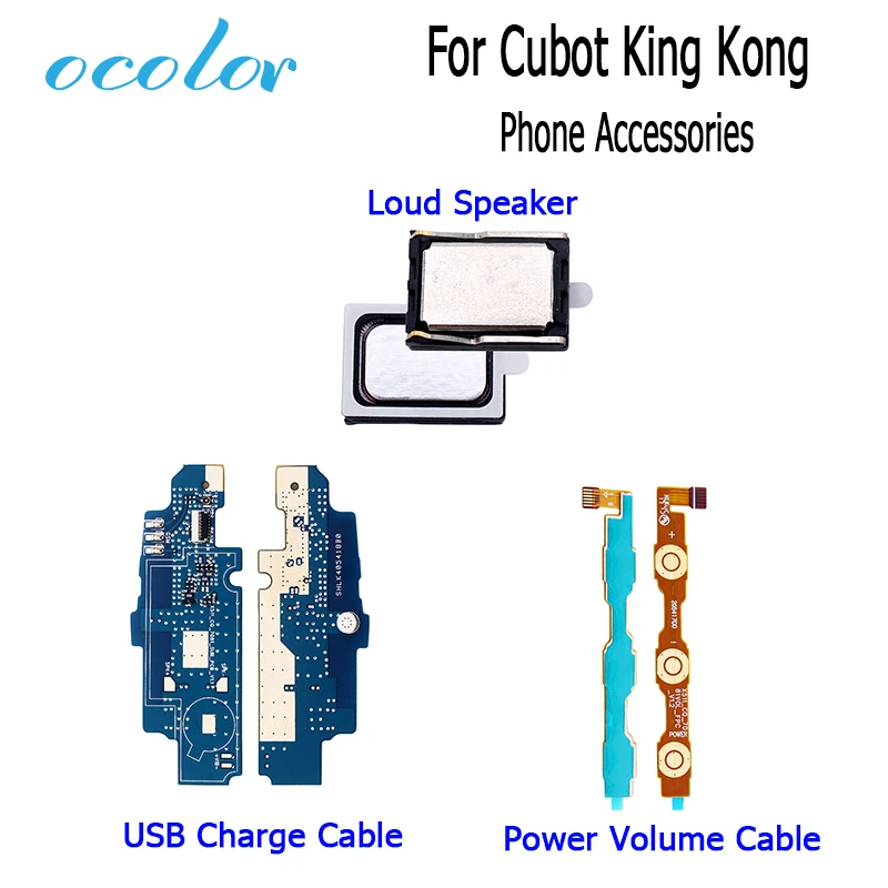 Ocolor для Cubot King Kong громкий динамик гибкий кабель питания приемник USB зарядная