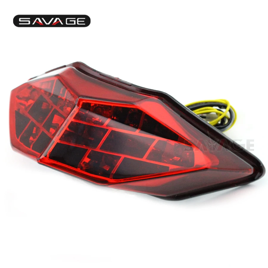 Светодиодный задний стоп светильник сигнал поворотный для KAWASAKI Z250 Z300 NINJA 250/300