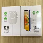 15 Вт автомобильное крепление Macsafe для iPhone 13 12 Pro Max 12Mini Macsafing, зарядная станция, магнитное Mag, быстрое безопасное беспроводное зарядное устройство для автомобиля