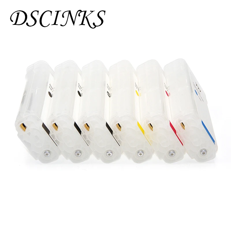 Refill cartridge For hp 727 C1Q12A B3P23A B3P19A B3P20A B3P21A B3P24 For Hp T920 T1500 T2500 T930 T1530 T2530 with one time chip