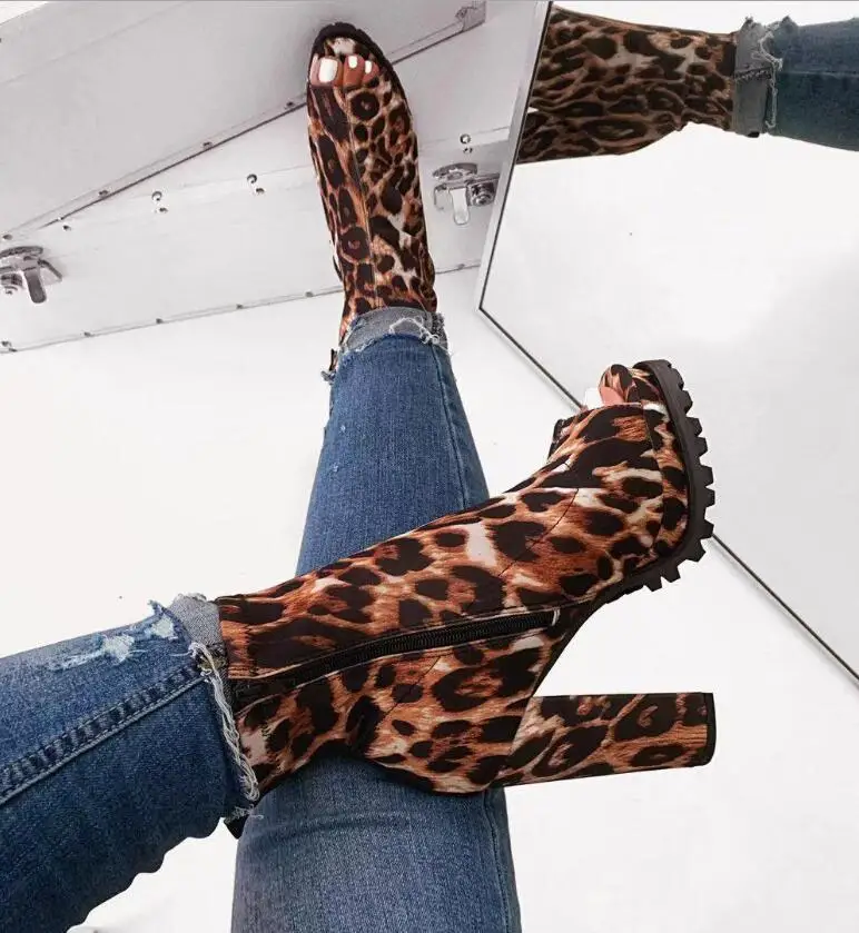 Женские Водонепроницаемые ботинки на платформе водонепроницаемые высоком