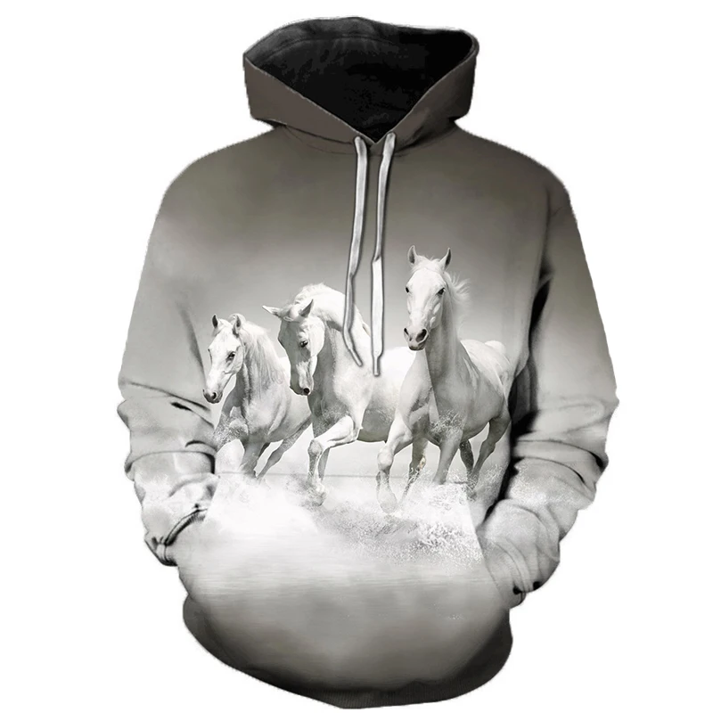 

Moletom с капюшоном, фигурка животного, кавало branco, unissex, фигурка животного, криальная с капюшоном, модная повседневная Уличная одежда