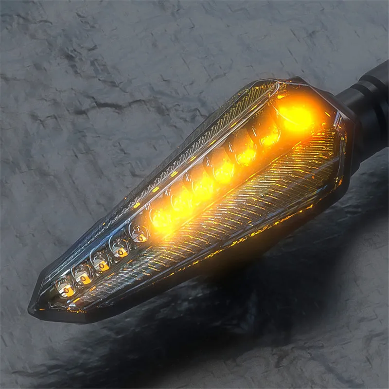 Гоночный скутер мото грязевой мотоцикл с мигающими указателями для KTM Husqvarna световой сигнал поворота мотокросса мигалка мотоцикла LED.