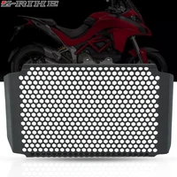 motorcycle radiator guard grille oil cooler cover for ducati multistrada 1200 sgranturismotouring 1200s pikes peak accessories