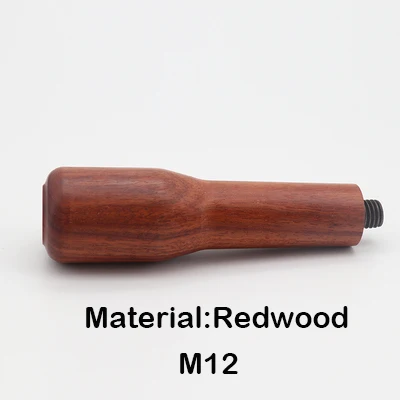Эспрессо кофе Portafilter ручка M10/M12 кафе машина твердая деревянная ручка Кофеварка Инструменты Аксессуары для бариста - Цвет: L