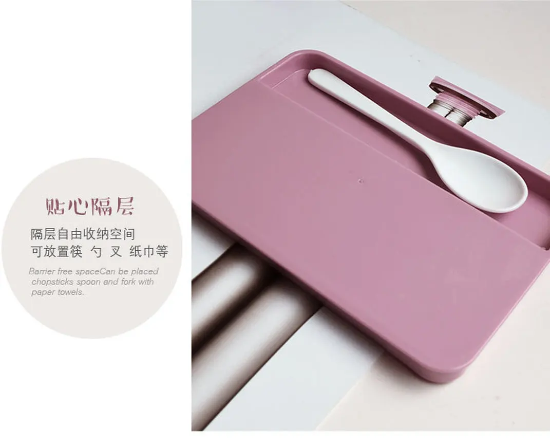 Детский бэнто бокс с подогревом Ланч пластиковые пищевые контейнеры для