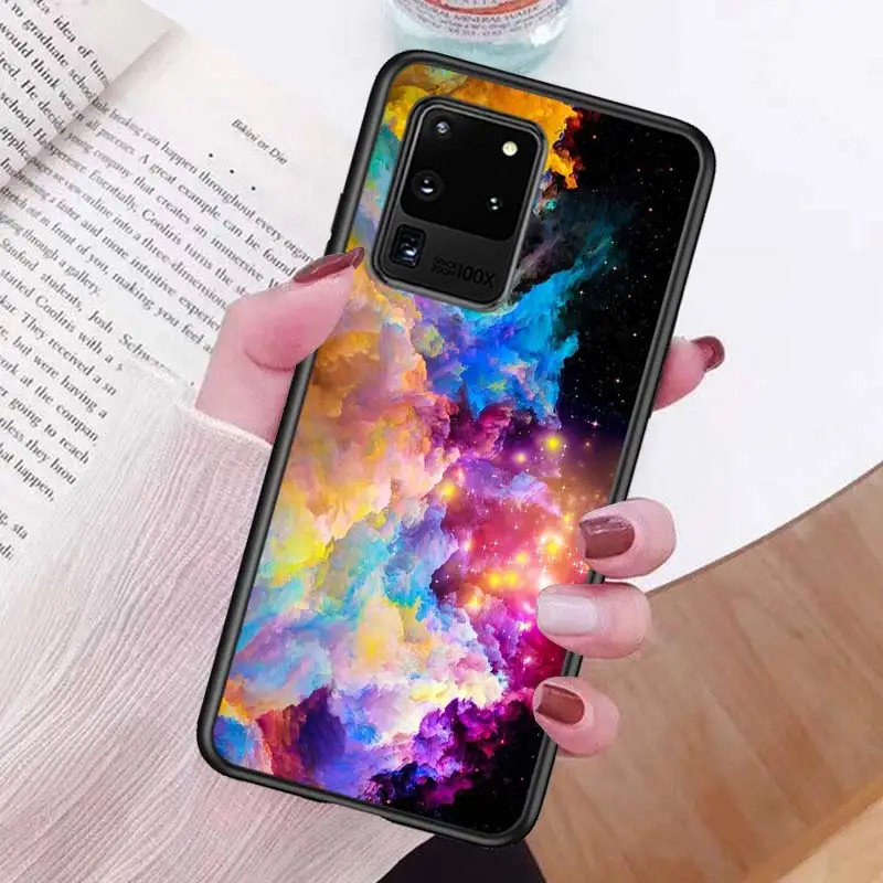 Чехол для телефона Pretty Starry Sky Samsung Note 20 S20 FE Lite Ultra Plus A91 A71 A51 A41 A31 A21 A21S A11 A12 A42 A01 |