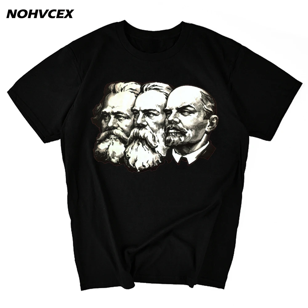 Мужская футболка с коротким рукавом Советский Союз великий коммунистический