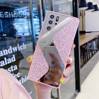 fashion luxury mirror glitter phone case for huawei p30 p40 pro mate 30 pro p40 lite 5g honor 8x 30 pro shockproof cases cover