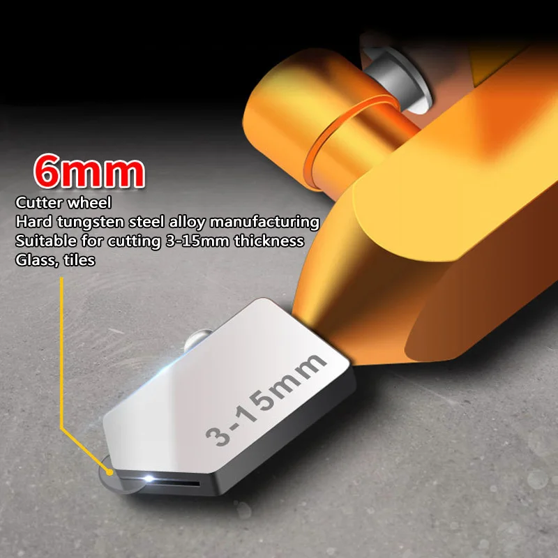 

Manual Tile Mirrors Cutter Multi-Functional Glass Cutter Set Ceramic Tile Opener Easy Glass Tile Cutter DSD666