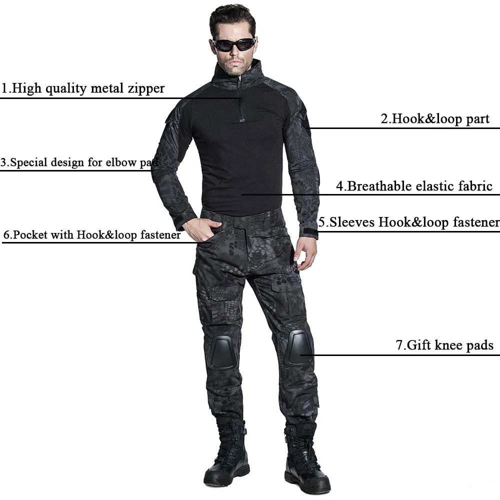 SINAIRSOFT Военная Тактическая охотничья форма BDU Мужская Пейнтбольная с