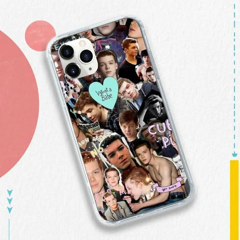 

Lip Gallagher Shameless tv show Phone Case for iPhone 11 12 pro XS MAX 8 7 6 6S Plus X 5S SE 2020 XR