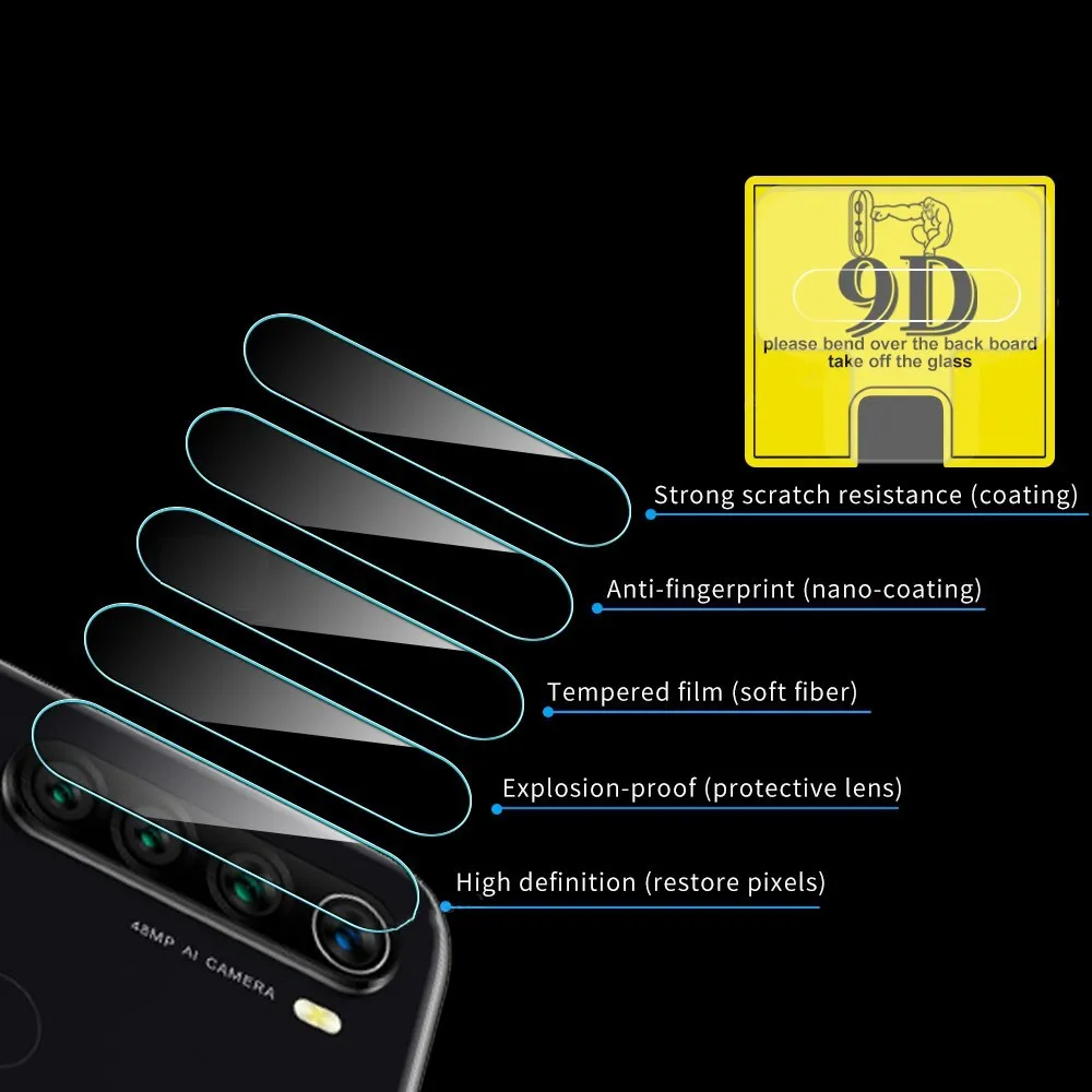 

Camera Protector For Xiaomi Redmi Note 8 Pro Note8T Tempered Glass&Camera protection Ring Cover for Redmi Note 8 Lens case glass