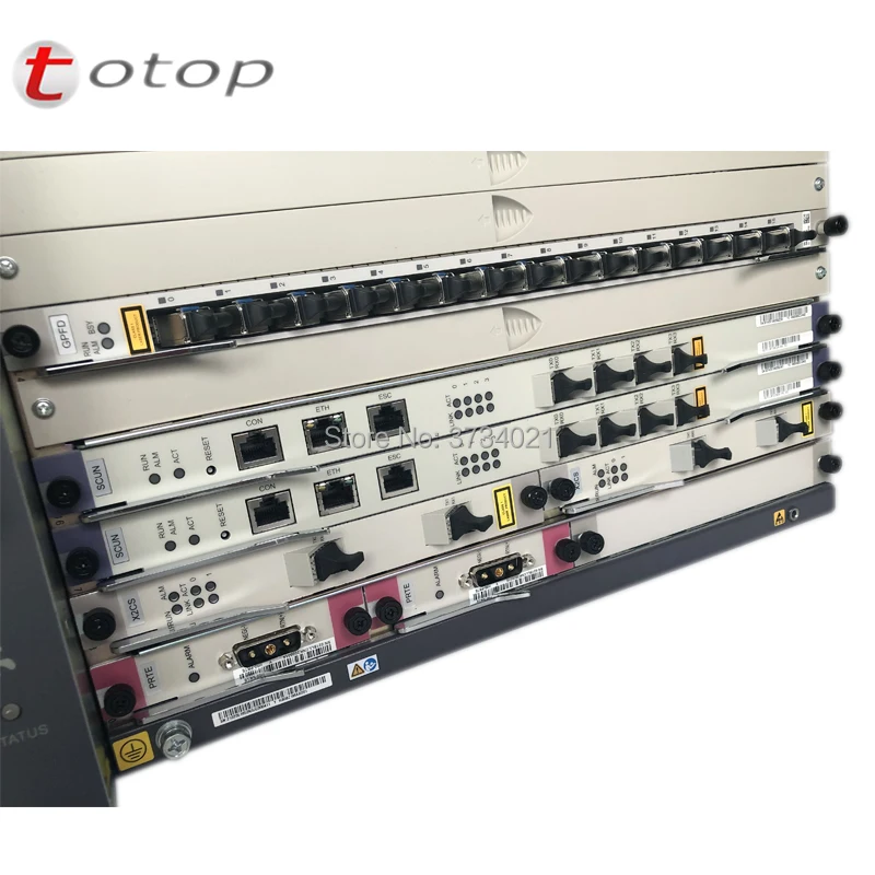 OLT Huawei MA5683T GPON шасси с 2xSCUN + 2xPRTE 2x X2CS 1xGPFD B 16 портов | Мобильные телефоны и аксессуары