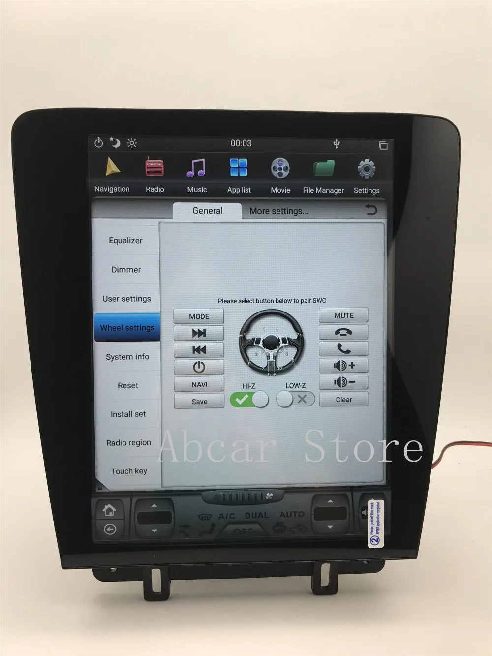 12," Тесла стиль Android 8,1 автомобильный dvd плеер gps навигации для Ford Mustang 2010 2011 2012 2013 стерео радио ips px6