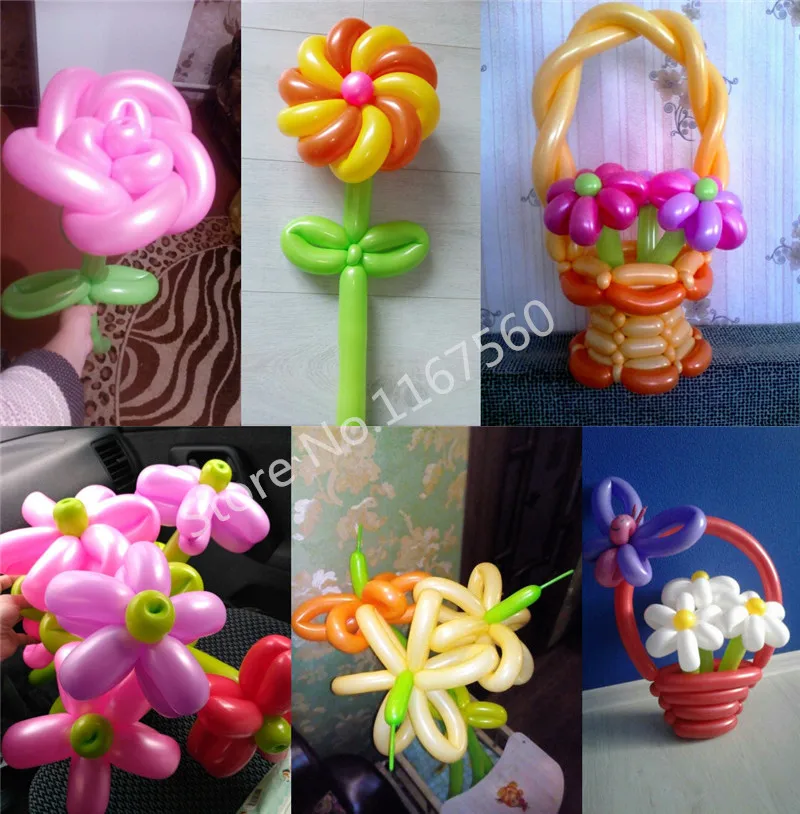 10 шт./лот забавные &quotсделай сам&quot с длинными воздушными шарами для изготовления