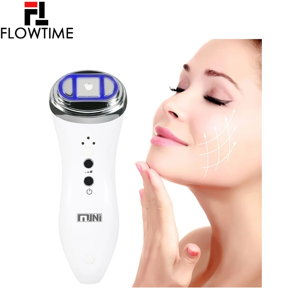 Мини HIFU ультразвуковой биполярный радиочастотный аппарат для омоложения лица