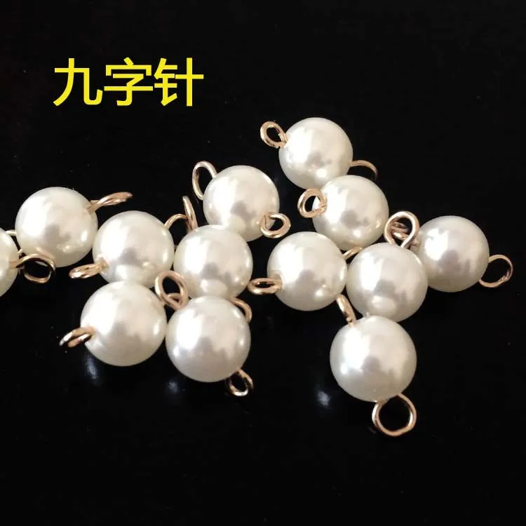 

S18 beautiful natural white Pearl 90PCS Boys and girls DIY decoration Necklaces and Bracelet