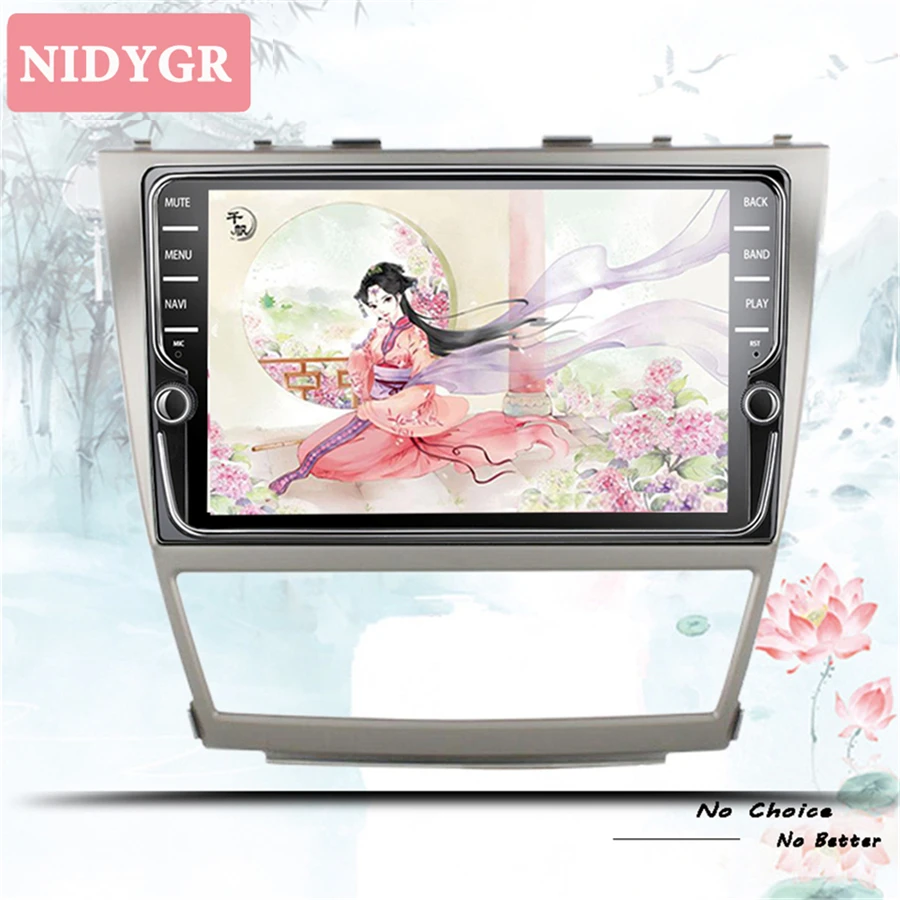 Автомобильный Радио Мультимедийный dvd плеер 9 &quotandroid 10 0 для Toyota Camry 2007 2008 2009 2010 11