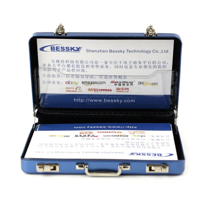 Aelicy Тонкий деловой мужской пакет для карт кредитный держатель коробка