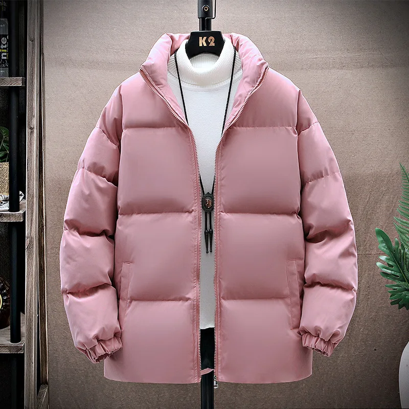 Down Jacket Coat 2021 New Men's Winter Quilted Coats Keep Warm Thicken Puffer Jacket Fashion Parka Jackets Men Clothes Clothing