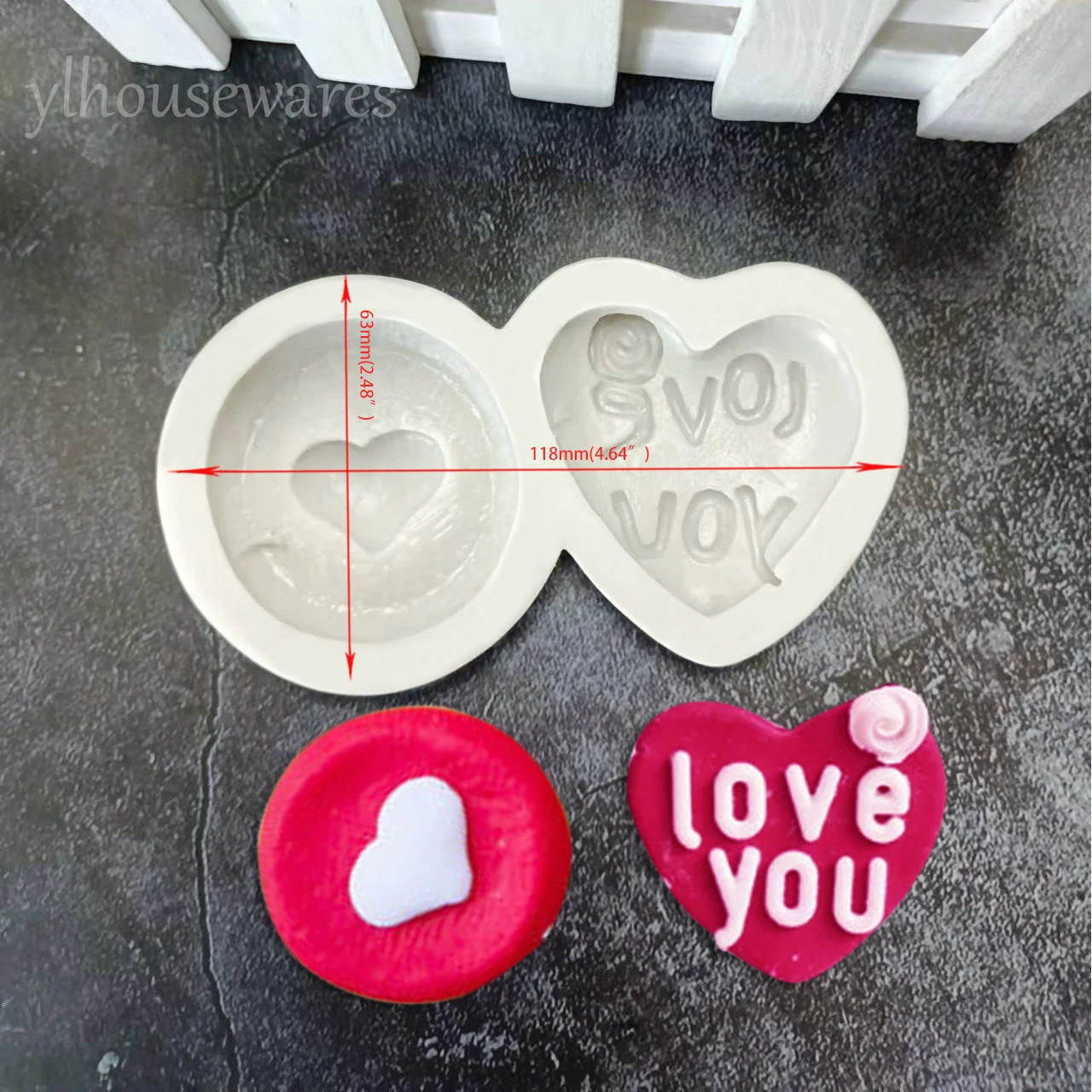 3 ШТ. Love Candy Making Силиконовые Формы Шоколадная Выдумка Инструмент Десерт