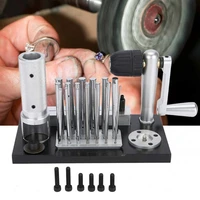 jump ring making tools kit hand operated wire drawing machine with 20 spindles