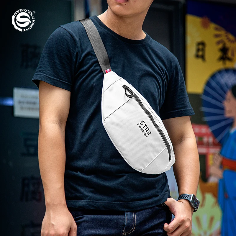 Многофункциональная Мужская нагрудная сумка водонепроницаемая модная