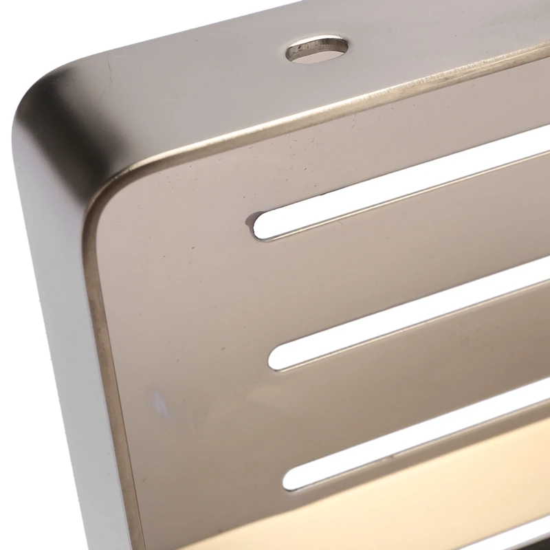 

304 Stainless Steel Soap Holder Bathroom Shampoo Basket Shelf Wall Mounted Soap Dish Rack Bathroom Shelf Soap Box