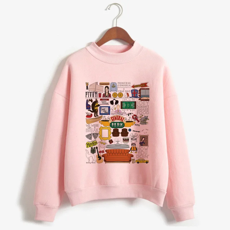 Женские толстовки с высоким воротником на осень/зиму | Женская одежда