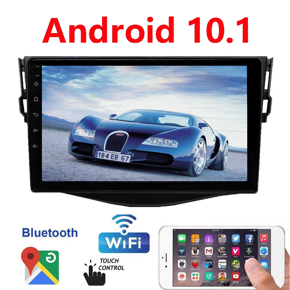 2G + 32G 2din Android 10 1 автомобиль без DVD проигрыватель для Toyota RAV4 Previa Rav 4 2007 2008 2009 2010 2011